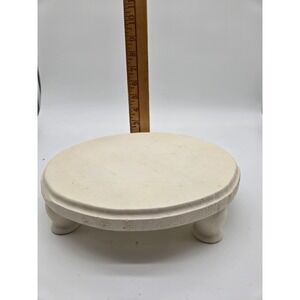 Primitive Medium Mini Riser Cream Tier Tray Decor Cake Stand Plant‎ Stand